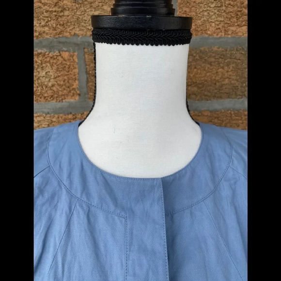 Emanuel Ungaro light pastel blue blouse size 4 - Picture 5 of 11